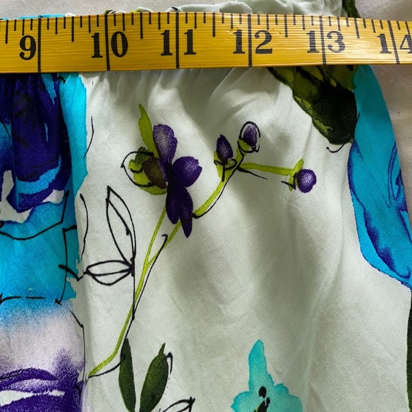 Maxi Floral Skirt, Size S - Picture 9 of 10